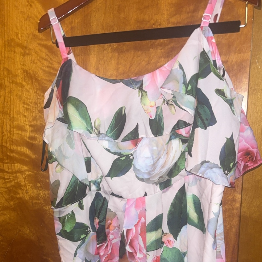 City Chic Floral Plus Size Dress